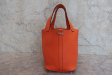 画像をギャラリービューアに読み込む, HERMES／エルメス ピコタンロックＰＭ トリヨンクレマンス オレンジポピー T刻印 ハンドバッグ 800010219
