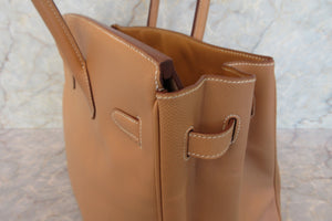 HERMES／エルメス バーキン35 クシュベル ナチュラル □B刻印 ハンドバッグ 700070191