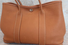 将图片加载到图库查看器，HERMES GARDEN PARTY TPM Negonda leather Gold □L刻印 Tote bag 600080040
