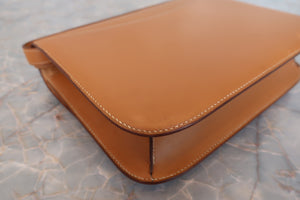 HERMES／エルメス コンスタンス24 ボックスカーフ ナチュラル 〇I刻印 ショルダーバッグ 700090049