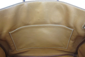 HERMES／エルメス バーキン35 クシュベル ナチュラル □B刻印 ハンドバッグ 700070191