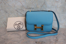 將圖片載入圖庫檢視器 HERMES／エルメス コンスタンス3 ミニ ヴォースイフト セレスト C刻印 ショルダーバッグ 800060132
