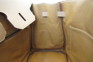 HERMES／エルメス バーキン35 クシュベル ナチュラル □B刻印 ハンドバッグ 700070191