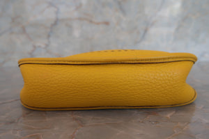 HERMES／エルメス エブリンTPM トリヨンクレマンス ジョーヌ □G刻印 ショルダーバッグ 700070266