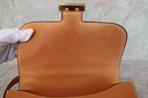 HERMES／エルメス コンスタンス24 ボックスカーフ ナチュラル 〇I刻印 ショルダーバッグ 700090049