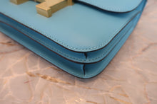 將圖片載入圖庫檢視器 HERMES／エルメス コンスタンス3 ミニ ヴォースイフト セレスト C刻印 ショルダーバッグ 800060132
