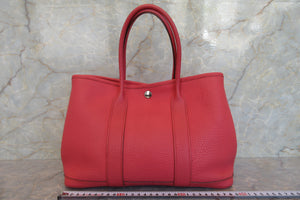 HERMES／エルメス ガーデンパーティTPM ネゴンダ ブーゲンビリア □O刻印 トートバッグ 700060302