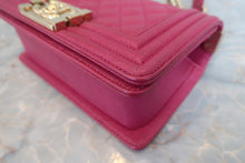 Load image into Gallery viewer, CHANEL LeBOY CHANEL chain shoulder bag Caviar skin Pink/Gold hadware Shoulder bag 800030161
