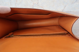 HERMES／エルメス コンスタンス24 ボックスカーフ ナチュラル 〇I刻印 ショルダーバッグ 700090049