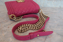 Load image into Gallery viewer, CHANEL LeBOY CHANEL chain shoulder bag Caviar skin Pink/Gold hadware Shoulder bag 800030161
