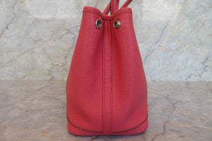 HERMES／エルメス ガーデンパーティTPM ネゴンダ ブーゲンビリア □O刻印 トートバッグ 700060302