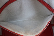 Load image into Gallery viewer, HERMES  GARDEN PARTY PM Country leather Rouge pivoine R Engraving Tote bag 700110143
