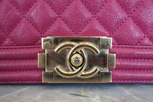 Load image into Gallery viewer, CHANEL LeBOY CHANEL chain shoulder bag Caviar skin Pink/Gold hadware Shoulder bag 800030161
