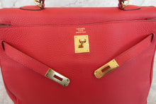 將圖片載入圖庫檢視器 HERMES／エルメス ケリー35 トリヨンクレマンス ルージュカザック □Q刻印 ショルダーバッグ 700030078
