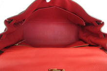 將圖片載入圖庫檢視器 HERMES／エルメス ケリー35 トリヨンクレマンス ルージュカザック □Q刻印 ショルダーバッグ 700030078
