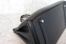 画像をギャラリービューアに読み込む, HERMES／エルメス バーキン35 ヴォーエプソン ブラック □K刻印 ハンドバッグ 700100149
