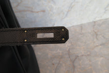 画像をギャラリービューアに読み込む, HERMES／エルメス バーキン35 ヴォーエプソン ブラック □K刻印 ハンドバッグ 700100149
