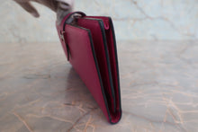 画像をギャラリービューアに読み込む, HERMES／エルメス ベアンスフレ ヴォーエプソン ローズパープル C刻印 財布 800020174
