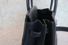 将图片加载到图库查看器，HERMES BIRKIN 40 Togo leather Black 〇W刻印 Hand bag 700110043

