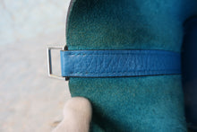 Load image into Gallery viewer, HERMES PICOTIN LOCK PM Clemence leather Blue zanzibar A Engraving Hand bag 700110157
