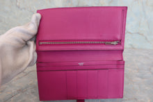 画像をギャラリービューアに読み込む, HERMES／エルメス ベアンスフレ ヴォーエプソン ローズパープル C刻印 財布 800020174
