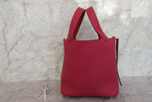 画像をギャラリービューアに読み込む, HERMES／エルメス ピコタンロックＰＭ トリヨンクレマンス ルビー □R刻印 ハンドバッグ 700100205
