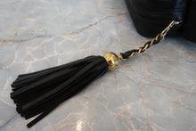 Load image into Gallery viewer, CHANEL Matelasse Fringe shoulder bag Lambskin Black/Gold hadware Shoulder bag 600020109
