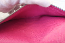 画像をギャラリービューアに読み込む, HERMES／エルメス ベアンスフレ ヴォーエプソン ローズパープル C刻印 財布 800020174
