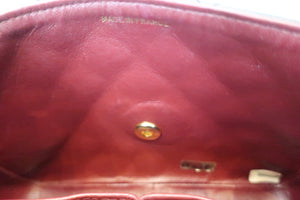 CHANEL Mini Matelasse single flap chain shoulder bag Lambskin Black/Gold hadware Shoulder bag 600050187