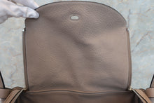 将图片加载到图库查看器，HERMES LINDY 34 Clemence leather Gris tourterelle □K刻印 Shoulder bag 600080037
