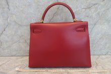 將圖片載入圖庫檢視器 HERMES／エルメス ケリー32 リセ ルージュヴィフ □F刻印 ハンドバッグ 700050214
