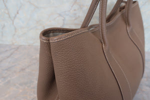 HERMES／エルメス ガーデンパーティPM ネゴンダ エトゥープ X刻印 トートバッグ 700070142