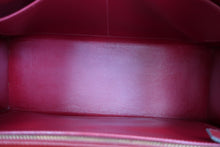 将图片加载到图库查看器，HERMES KELLY 32 Box carf leather Rouge H 〇R刻印 Hand bag 600100073
