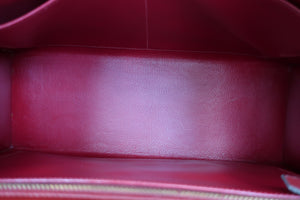 HERMES KELLY 32 Box carf leather Rouge H 〇R刻印 Hand bag 600100073