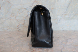 CHANEL/シャネル マトラッセチェーンショルダーバッグ ラムスキン ブラック/ゴールド金具 ショルダーバッグ 700070272