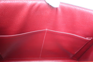 HERMES KELLY 32 Box carf leather Rouge H 〇R刻印 Hand bag 600100073