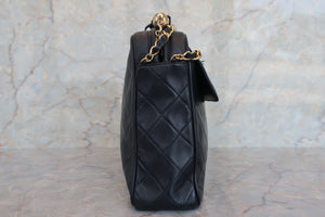CHANEL/シャネル マトラッセフリンジチェーンショルダーバッグ ラムスキン ネイビー/ゴールド金具 ショルダーバッグ 700060238