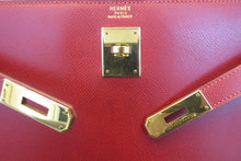 將圖片載入圖庫檢視器 HERMES／エルメス ケリー32 リセ ルージュヴィフ □F刻印 ハンドバッグ 700050214
