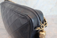 画像をギャラリービューアに読み込む, CHANEL/シャネル マトラッセフリンジチェーンショルダーバッグ ラムスキン ネイビー/ゴールド金具 ショルダーバッグ 700060238
