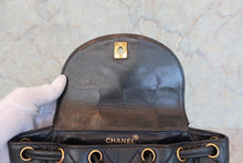 画像をギャラリービューアに読み込む, CHANEL/シャネル マトラッセチェーンリュック ラムスキン ネイビー/ゴールド金具 リュック 800070098
