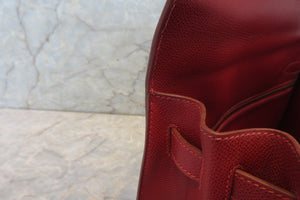 HERMES／エルメス ケリー32 リセ ルージュヴィフ □F刻印 ハンドバッグ 700050214