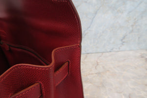 HERMES／エルメス ケリー32 リセ ルージュヴィフ □F刻印 ハンドバッグ 700050214