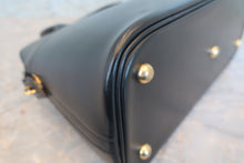 将图片加载到图库查看器，HERMES／BOLIDE 31 Box carf leather Black 〇Y刻印 Hand bag 700120244
