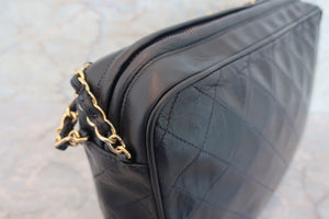 CHANEL/シャネル マトラッセフリンジチェーンショルダーバッグ ラムスキン ネイビー/ゴールド金具 ショルダーバッグ 700060238