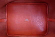 将图片加载到图库查看器，HERMES PICOTIN LOCK Eclat MM Clemence leather/Swift leather Orange poppy/Bordeaux A刻印 Hand bag 600090118
