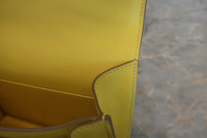 HERMES／エルメス コンスタンス3 ミニ ヴォースイフト ライム D刻印 ショルダーバッグ 700050088