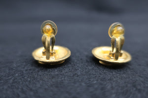 CHANEL/香奈儿 经典双C 耳夹 镀金 Gold(金色) 耳夹 500100123