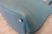 將圖片載入圖庫檢視器 HERMES／エルメス ピコタンＰＭ トリヨンクレマンス ブルージーン □I刻印 ハンドバッグ 800060138
