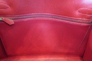 HERMES／エルメス ケリー32 リセ ルージュヴィフ □F刻印 ハンドバッグ 700050214