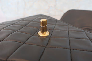 CHANEL/シャネル マトラッセチェーンショルダーバッグ ラムスキン ブラック/ゴールド金具 ショルダーバッグ 700070272